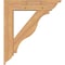Ekena Millwork Funston Traditional Smooth Bracket w/ Offset Brace, Western Red Cedar, 7 1/2"W x 32"D x 36"H BKT0806X32X36FST01SWR - alternate 2
